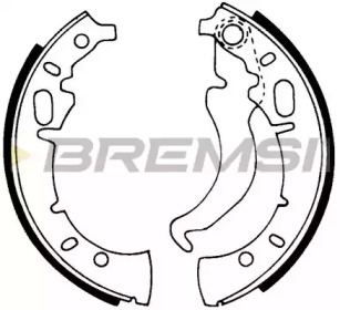 Комлект тормозных накладок BREMSI GF0011