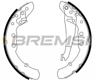 Комлект тормозных накладок BREMSI GF0021