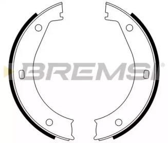 Комлект тормозных накладок BREMSI GF0076