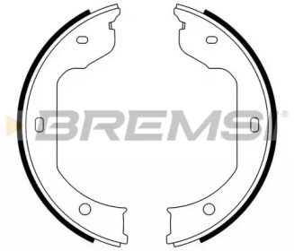 Комлект тормозных накладок BREMSI GF0081