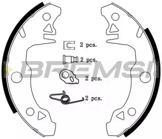 Комлект тормозных накладок BREMSI GF0097