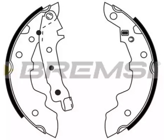 Комлект тормозных накладок BREMSI GF0101