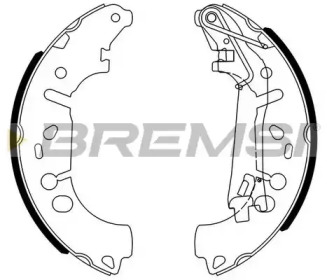 Комлект тормозных накладок BREMSI GF0146