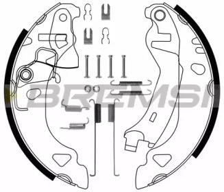 Комлект тормозных накладок BREMSI GF0174-1