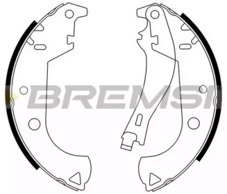 Комлект тормозных накладок BREMSI GF0184