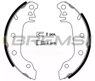 Комлект тормозных накладок BREMSI GF0191
