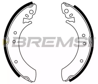 Комлект тормозных накладок BREMSI GF0192