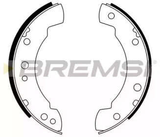 Комлект тормозных накладок BREMSI GF0211