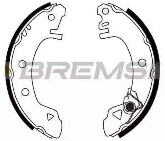 Комлект тормозных накладок BREMSI GF0214