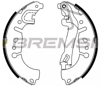 Комлект тормозных накладок BREMSI GF0292