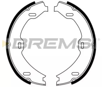 Комлект тормозных накладок BREMSI GF0311