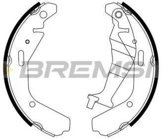 Комлект тормозных накладок BREMSI GF0359