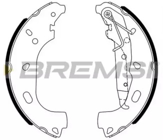 Комлект тормозных накладок BREMSI GF0361