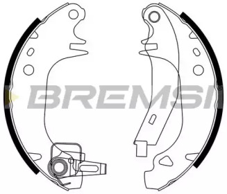 Комлект тормозных накладок BREMSI GF0382-2