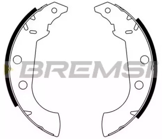 Комлект тормозных накладок BREMSI GF0383