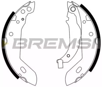 Комлект тормозных накладок BREMSI GF0411