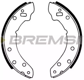 Комлект тормозных накладок BREMSI GF0430