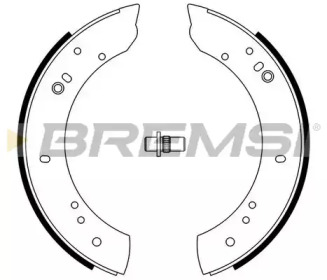 Комлект тормозных накладок BREMSI GF0433