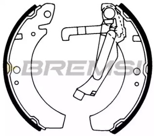 Комлект тормозных накладок BREMSI GF0541