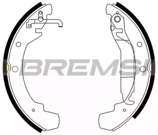 Комлект тормозных накладок BREMSI GF0548