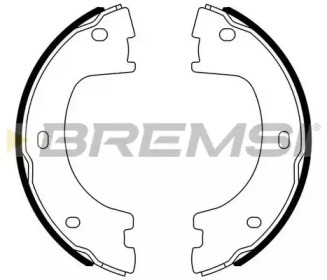 Комлект тормозных накладок BREMSI GF0560