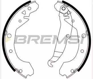 Комлект тормозных накладок BREMSI GF0631