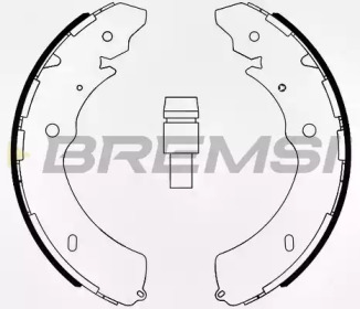 Комлект тормозных накладок BREMSI GF0640