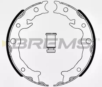 Комплект тормозных колодок, стояночная тормозная система BREMSI GF0645