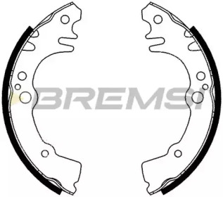 Комлект тормозных накладок BREMSI GF0683