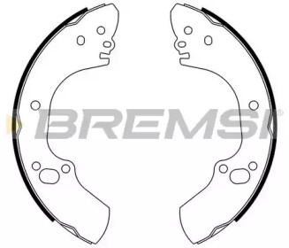 Комлект тормозных накладок BREMSI GF0707