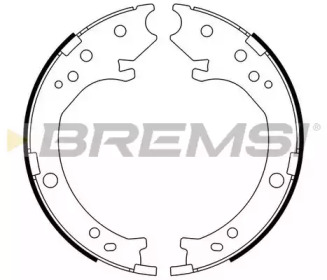 Комлект тормозных накладок BREMSI GF0716