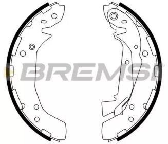 Комлект тормозных накладок BREMSI GF0742