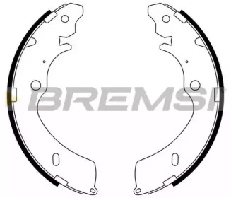 Комлект тормозных накладок BREMSI GF0756