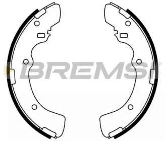 Комлект тормозных накладок BREMSI GF0819