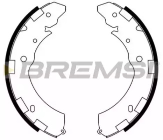 Комлект тормозных накладок BREMSI GF0833