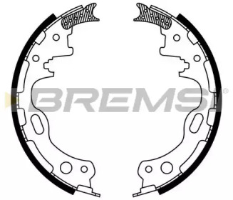 Комлект тормозных накладок BREMSI GF0840