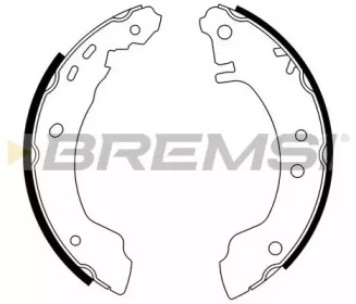 Комлект тормозных накладок BREMSI GF0854