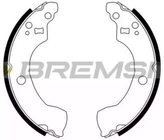 Комлект тормозных накладок BREMSI GF0867