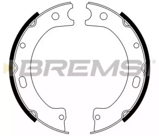 Комлект тормозных накладок BREMSI GF0868