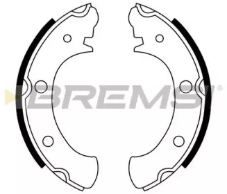 Комлект тормозных накладок BREMSI GF0880