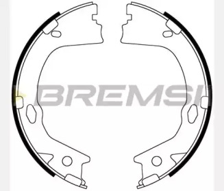 Комлект тормозных накладок BREMSI GF0899