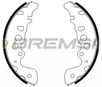 Комлект тормозных накладок BREMSI GF0913