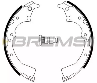 Комлект тормозных накладок BREMSI GF0938