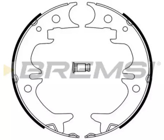 Комлект тормозных накладок BREMSI GF0968