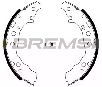 Комлект тормозных накладок BREMSI GF0985