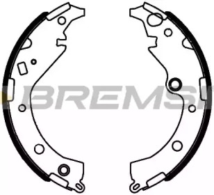 Комлект тормозных накладок BREMSI GF0989