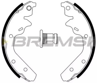 Комлект тормозных накладок BREMSI GF4519