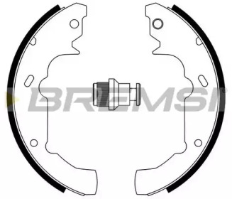 Комплект тормозных колодок BREMSI GF4665