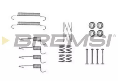 Комплектующие, тормозная колодка BREMSI SK0008