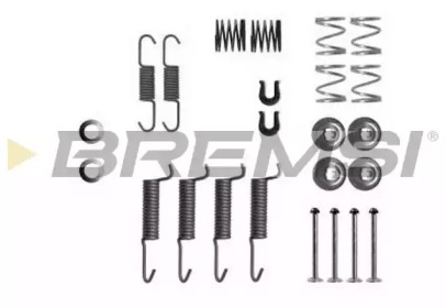 Комплектующие, тормозная колодка BREMSI SK0016